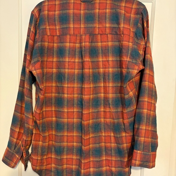 Toad&Co Cotton Pullover Flannel Shirt size L - Picture 4 of 4